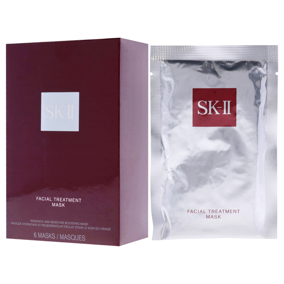 Facial Treatment Mask by SK-II for Unisex - 6 Pc Mask - Picture 4 of 4